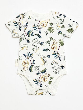 Lote de 2 bodies de manga corta