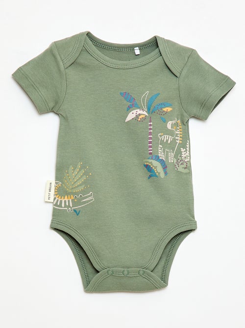 Lote de 2 bodies de manga corta - Kiabi