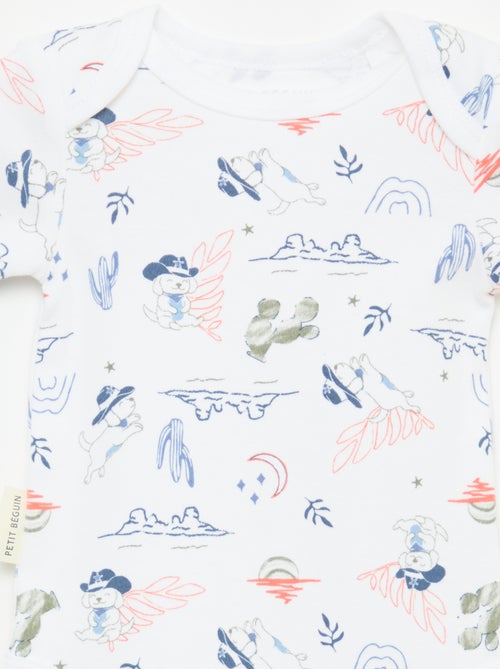 Lote de 2 bodies 'Petit Béguin' - Kiabi