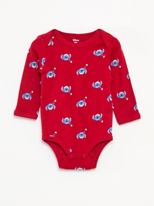 Lote de 2 bodies 'Stitch' 'Disney' - Kiabi