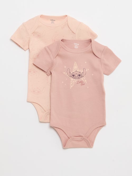 Lote de 2 bodies 'Stitch' 'Disney' - Kiabi