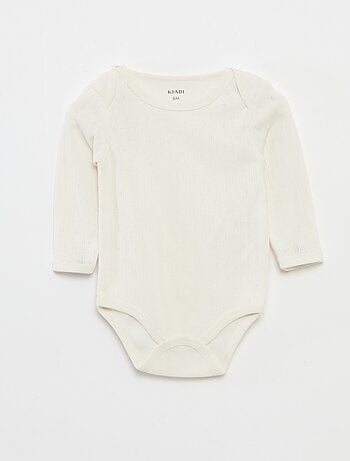 Lote de 2 bodies termorreguladores de punto