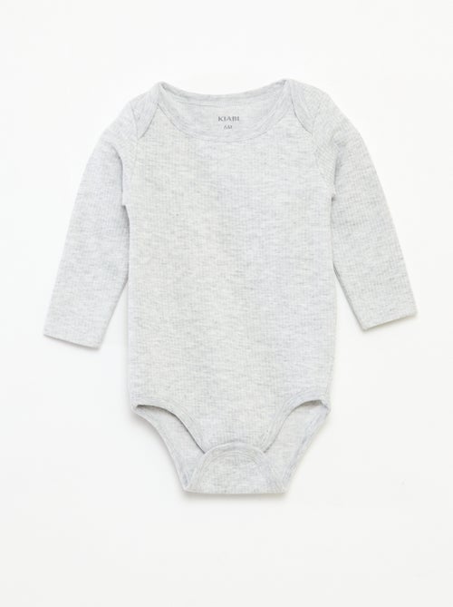 Lote de 2 bodies termorreguladores de punto - Kiabi