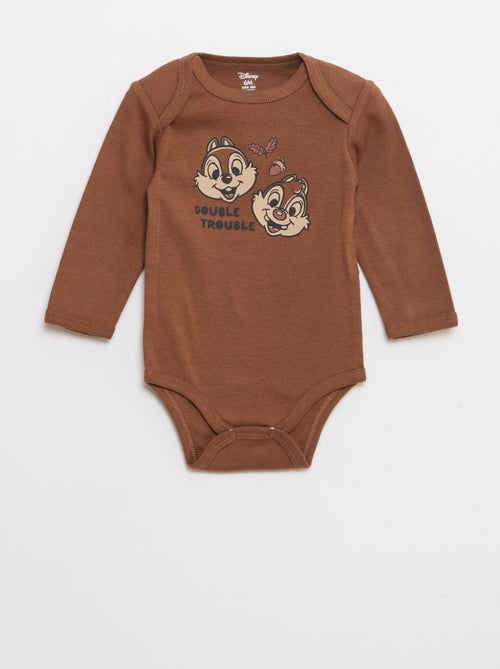 Lote de 2 bodies 'Tic y Tac' 'Disney' - Kiabi