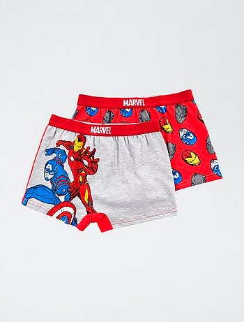 Lote de 2 bóxers 'Marvel' 'Avengers' de algodón