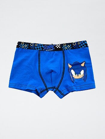 Lote de 2 bóxers 'Sonic' de algodón