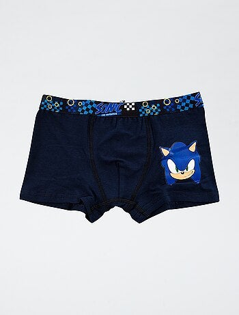 Lote de 2 bóxers 'Sonic' de algodón
