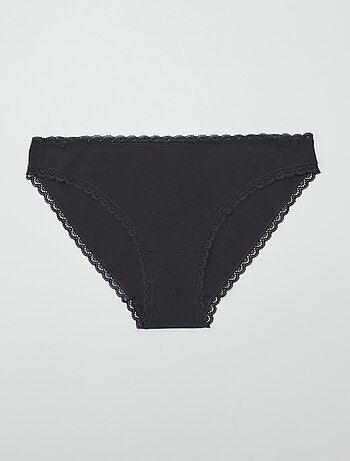 Pack de 2 braguitas de algodón