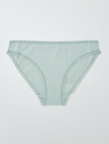 Pack de 2 braguitas de algodón