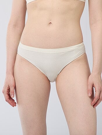 Lote de 2 braguitas lisas