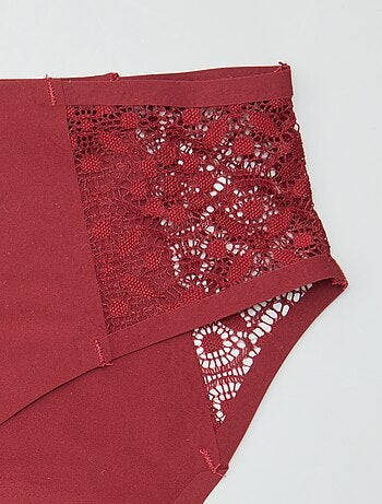 Lote de 2 braguitas menstruales flujo ligero