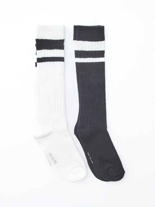 Lote de 2 calcetines de algodón - Kiabi