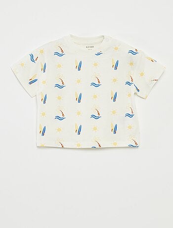 Lote de 2 camisetas de manga corta y cuello redondo