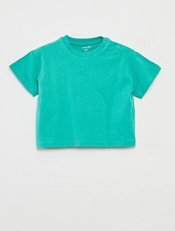 Lote de 2 camisetas de manga corta y cuello redondo