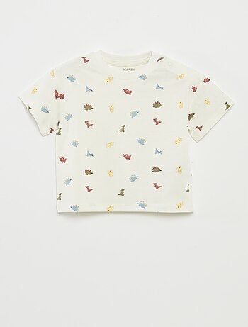 Lote de 2 camisetas de manga corta y cuello redondo