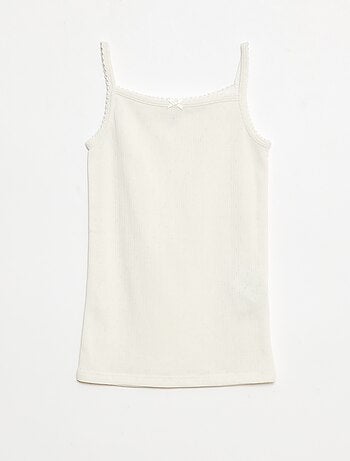 Lote de 2 camisetas de tirantes de algodón