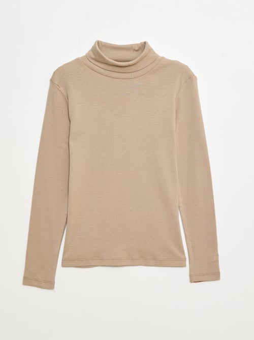 Lote de 2 camisetas interiores de cuello alto - Kiabi