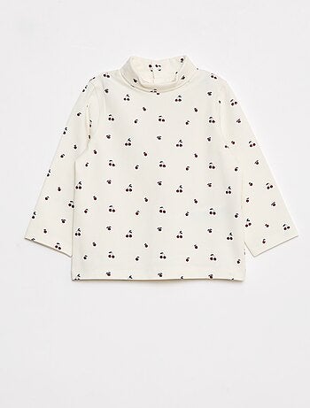 Lote de 2 camisetas interiores de cuello alto