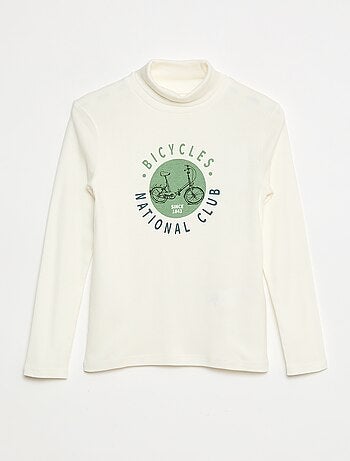 Lote de 2 camisetas interiores de cuello alto