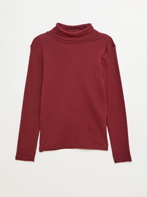 Lote de 2 camisetas interiores de cuello alto - Kiabi