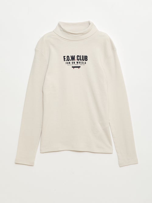 Lote de 2 camisetas interiores de cuello alto - Kiabi