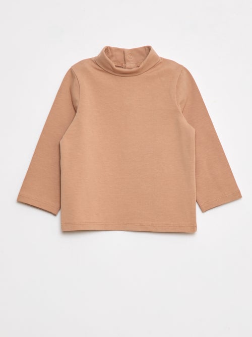 Lote de 2 camisetas interiores de cuello alto - Kiabi