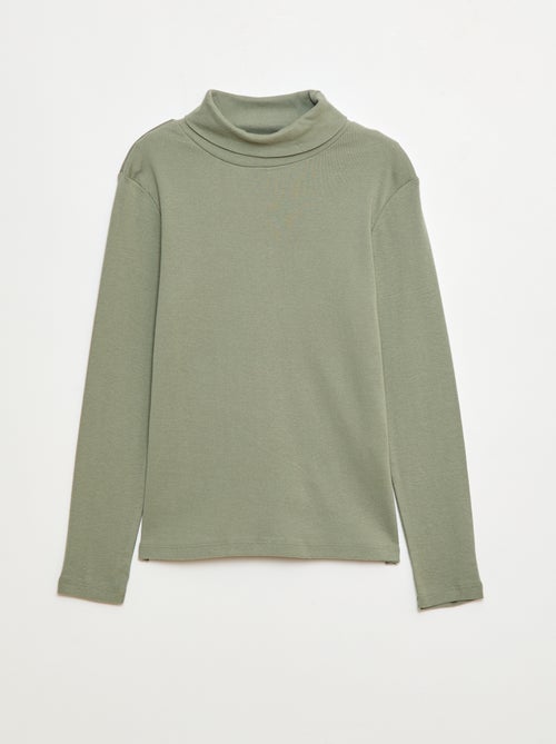 Lote de 2 camisetas interiores de cuello alto - Kiabi