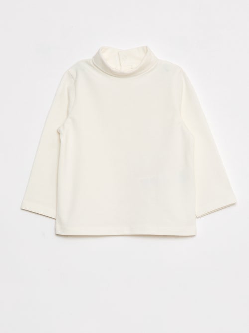 Lote de 2 camisetas interiores de cuello alto - Kiabi