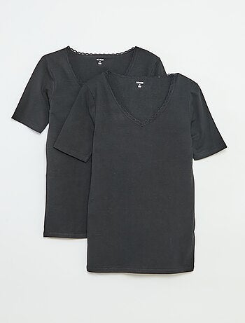 Lote de 2 camisetas interiores