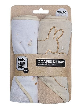 Lote de 2 capas de baño