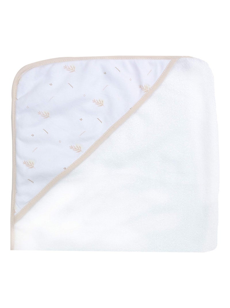 Lote de 2 capas de baño Beige - Kiabi