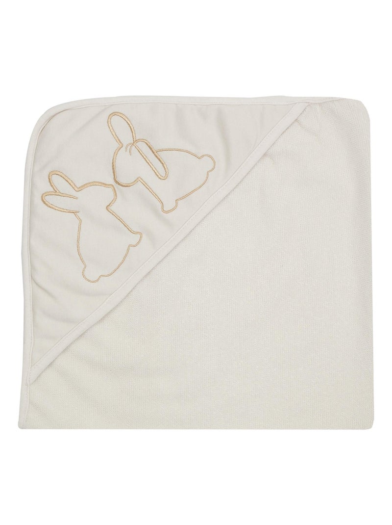 Lote de 2 capas de baño Beige - Kiabi