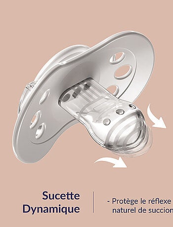 Lote de 2 chupetes dinámicos difrax lovi harmony | Difrax