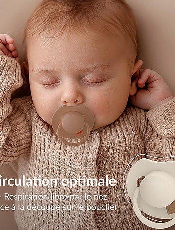 Lote de 2 chupetes dinámicos lovi prime | Difrax