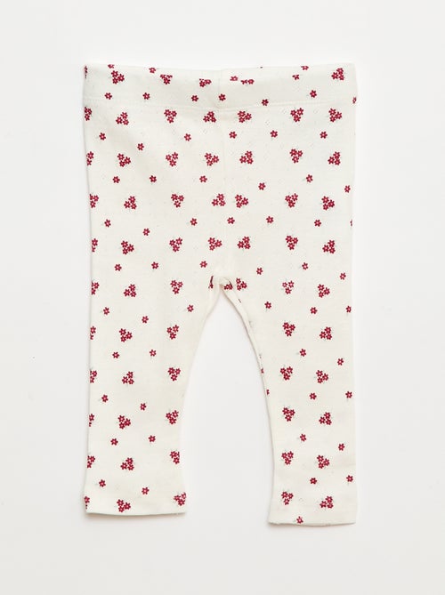 Lote de 2 conjuntos camiseta + leggings - 2 piezas - Kiabi