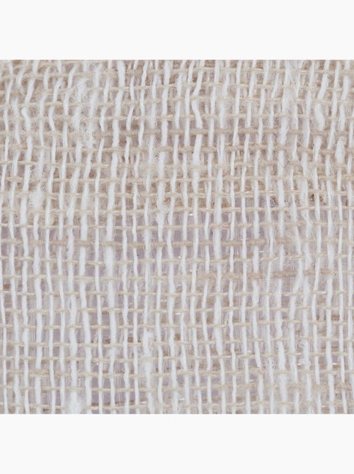 Lote de 2 cortinas blancas fred 60x120cm - Kiabi