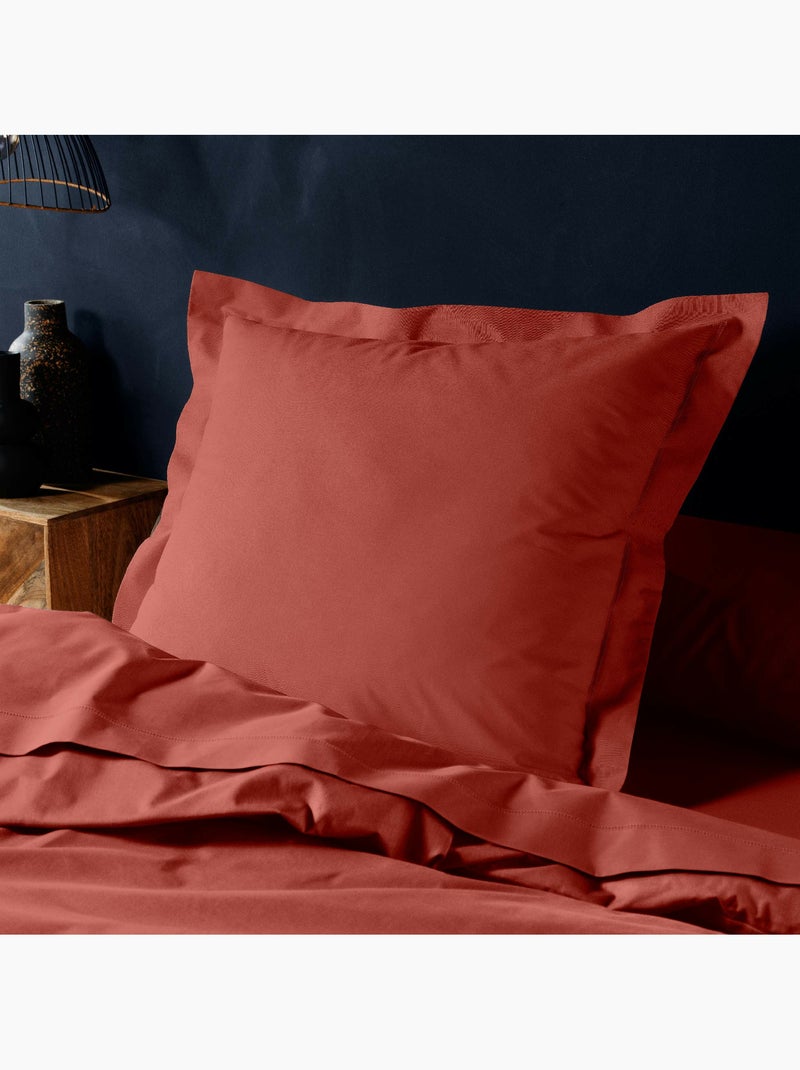 Lote de 2 fundas de almohada – 100% algodón 57 hilos Terracota - Kiabi