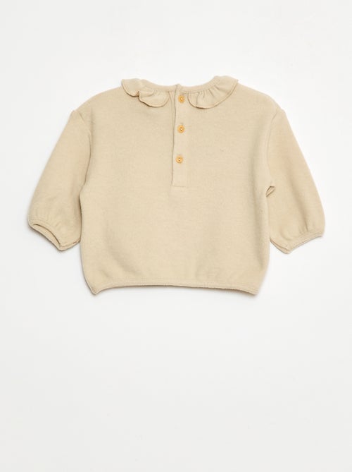 Lote de 2 jerséis de punto con cuello fantasía - Kiabi