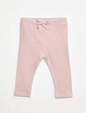 Lote de 2 leggings afelpados