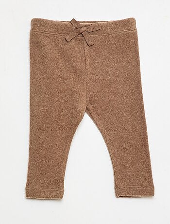 Lote de 2 leggings afelpados
