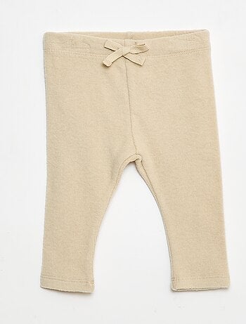 Lote de 2 leggings afelpados
