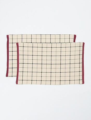 Lote de 2 manteles individuales - Kiabi Home