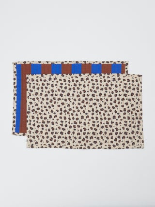 Lote de 2 manteles individuales 30 x 45 cm - Kiabi Home