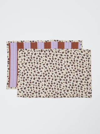 Lote de 2 manteles individuales 30 x 45 cm - Kiabi Home