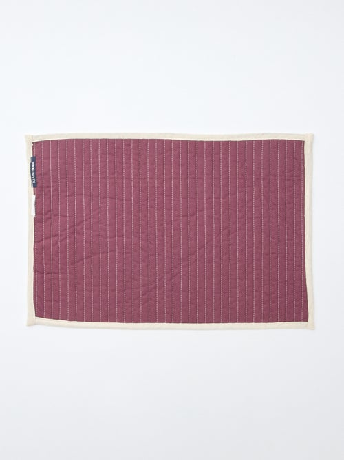 Lote de 2 manteles individuales acolchados (30x45 cm) - Kiabi Home - Kiabi