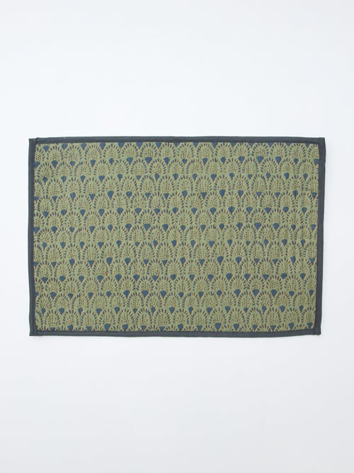 Lote de 2 manteles individuales acolchados (30x45 cm) - Kiabi Home - Kiabi