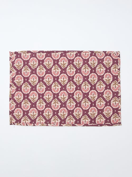 Lote de 2 manteles individuales acolchados (30x45 cm) - Kiabi Home - Kiabi