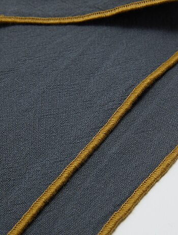 Lote de 2 manteles individuales/servilletas lisos 2 en 1 (32x40 cm) - Kiabi Home