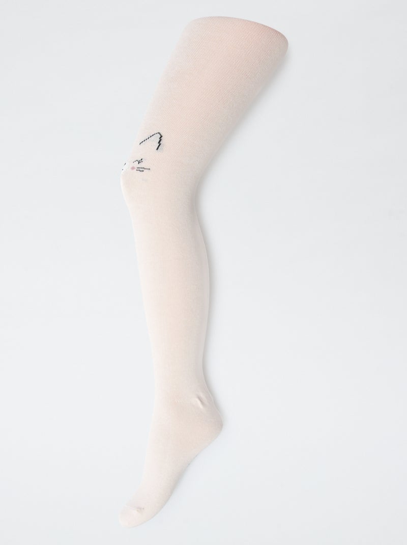 Lote de 2 medias 'gato' Purpura - Kiabi