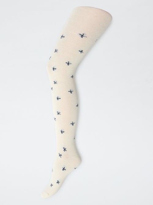 Lote de 2 medias 'lazo' - Kiabi